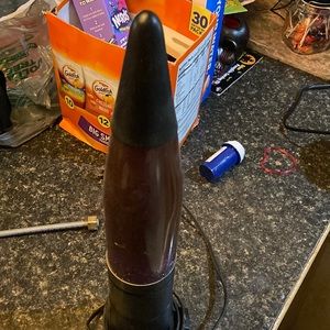 Glitter lava lamp